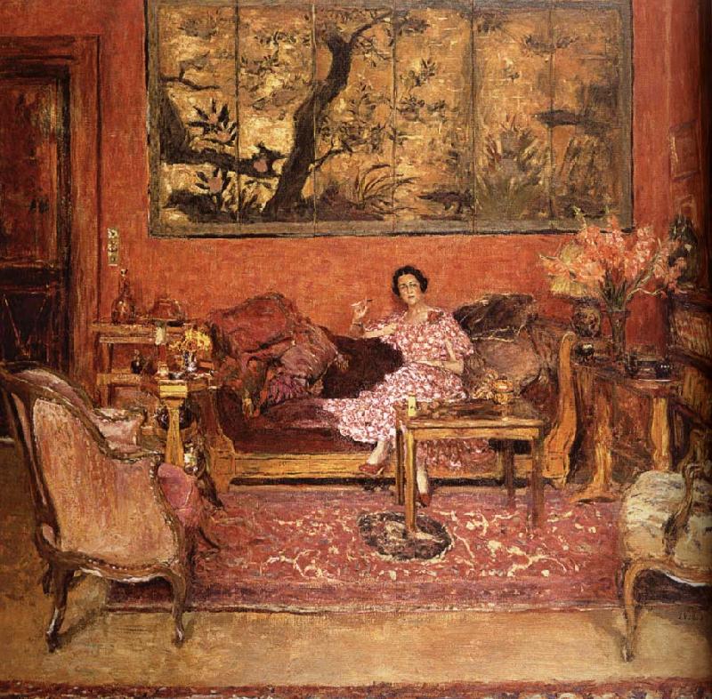 Edouard Vuillard Heng oakes curled madam oil painting image